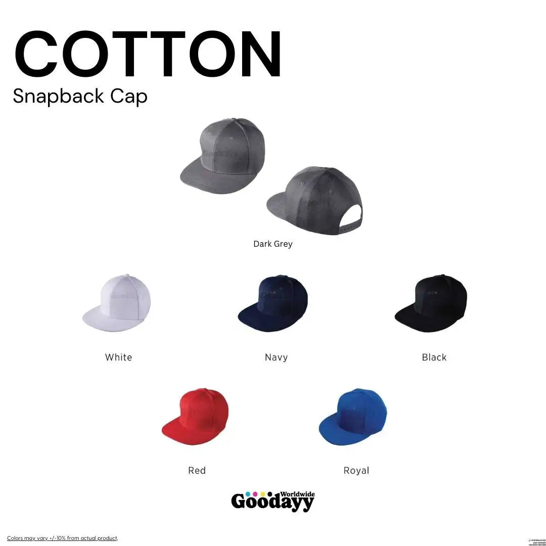 Custom Cotton Snapback Cap 08