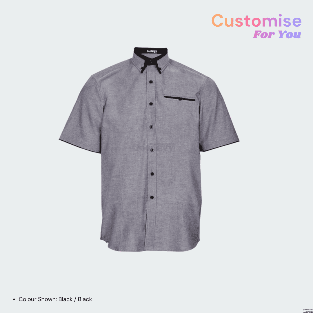 Custom CVC Corporate Short Sleeve Shirt 01