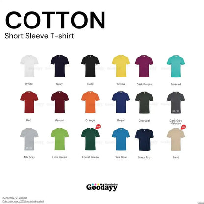 Custom Heavy Cotton Short Sleeve T-shirt 04