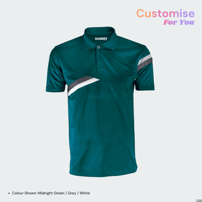 Custom Dri-fit Cut & Sew Short Sleeve Polo 03