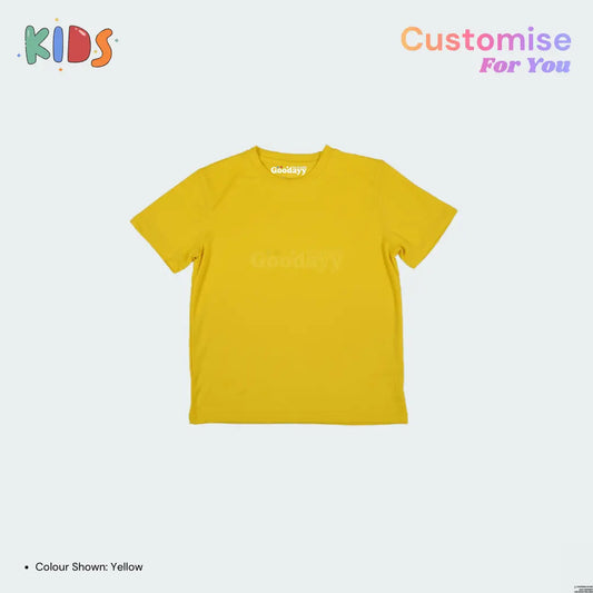 Custom Kids Dri-fit Short Sleeve T-shirt 01