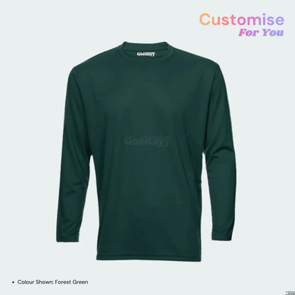 Custom Dri-fit Long Sleeve T-shirt 01
