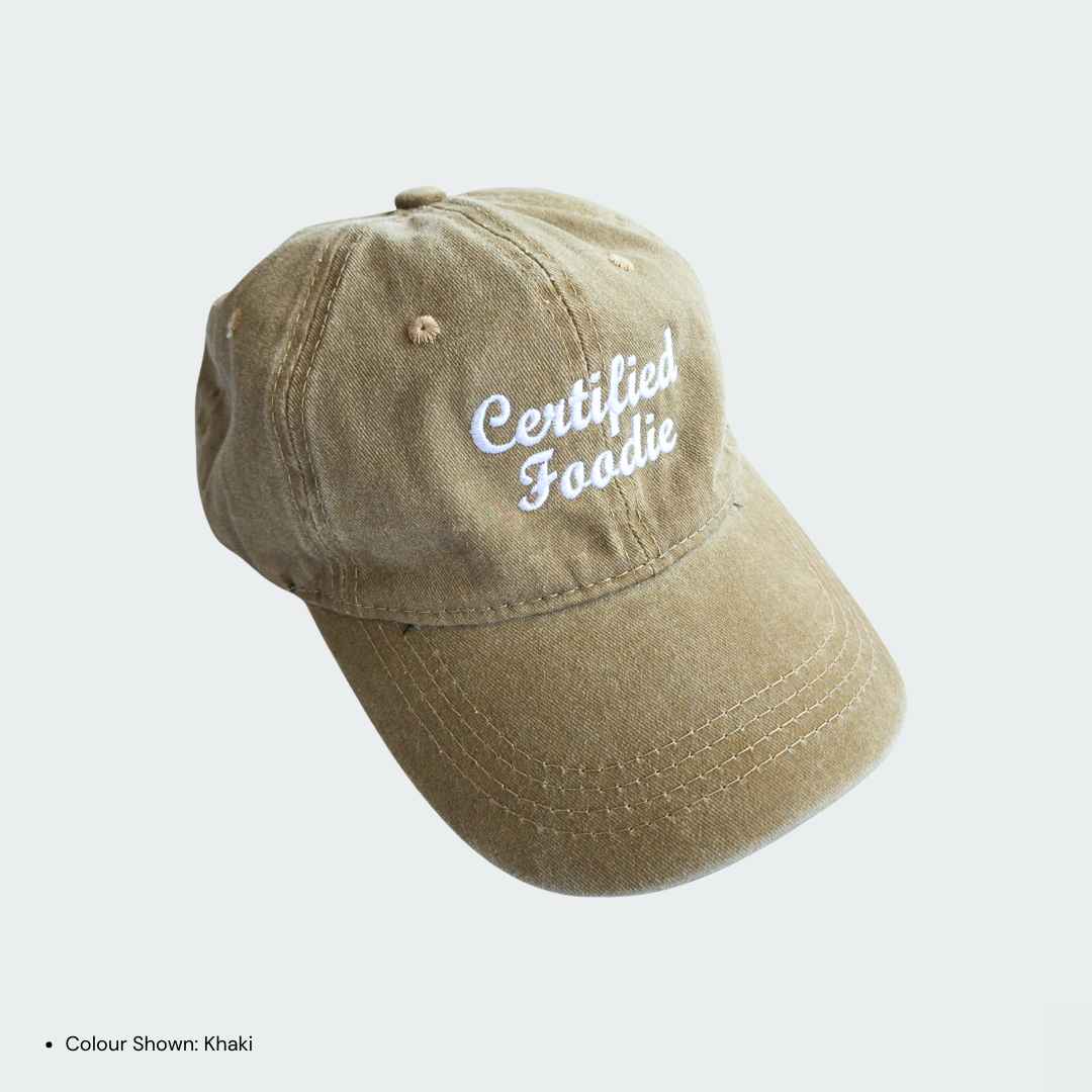 Certified Foodie Cap