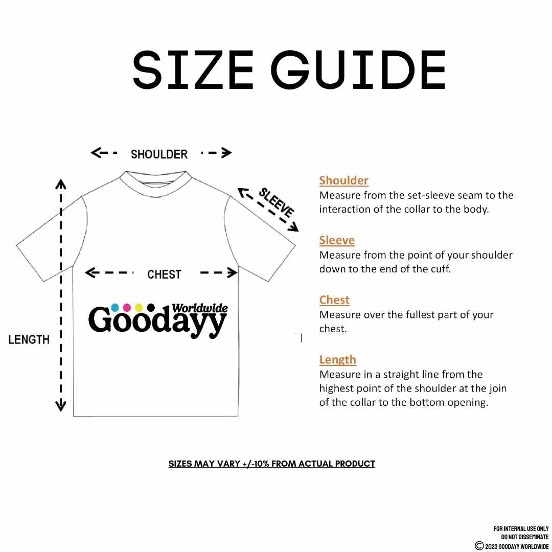 A GUIDE TO MEASURE SHORT SLEEVE T-SHIRT