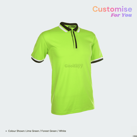 Custom CVC Multi-Tone Short Sleeve Polo 26