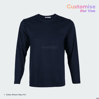 Custom Cotton Long Sleeve T-shirt 02