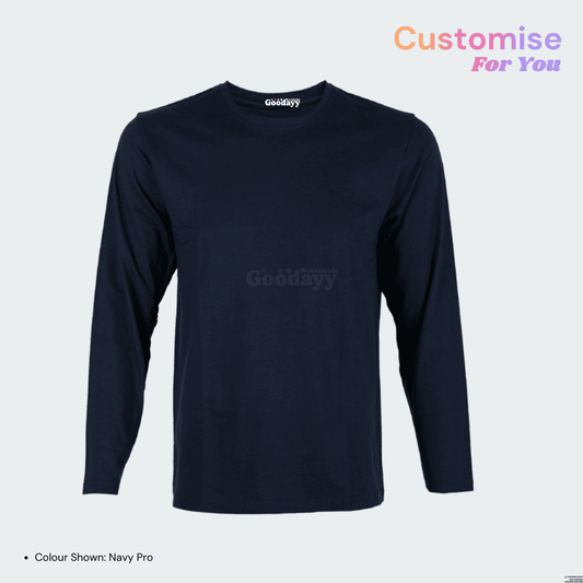 Custom Cotton Long Sleeve T-shirt 02