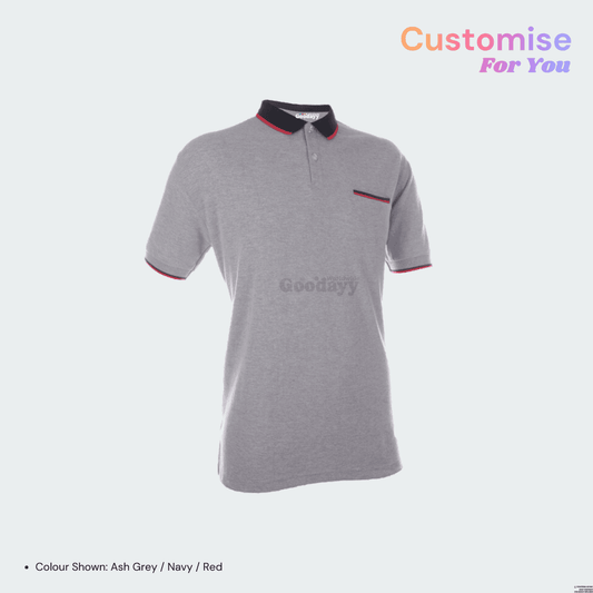 Custom CVC Hidden Pocket Short Sleeve Polo 19