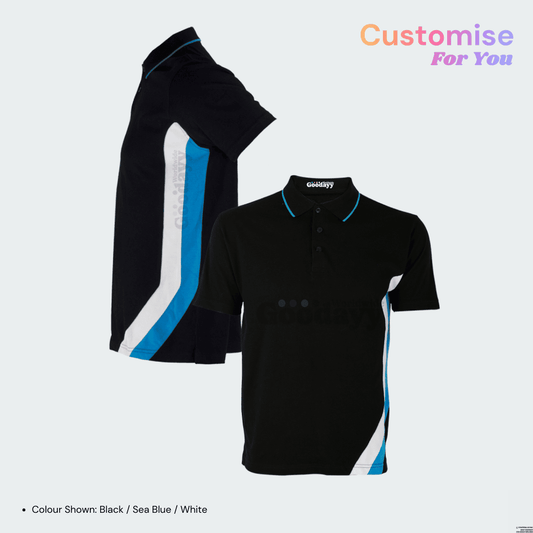 Custom CVC Multi-tone Short Sleeve Polo 14