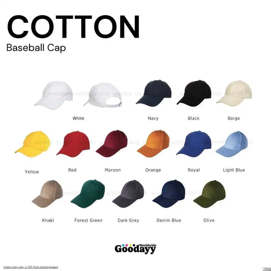 Custom Cotton Baseball Cap 01