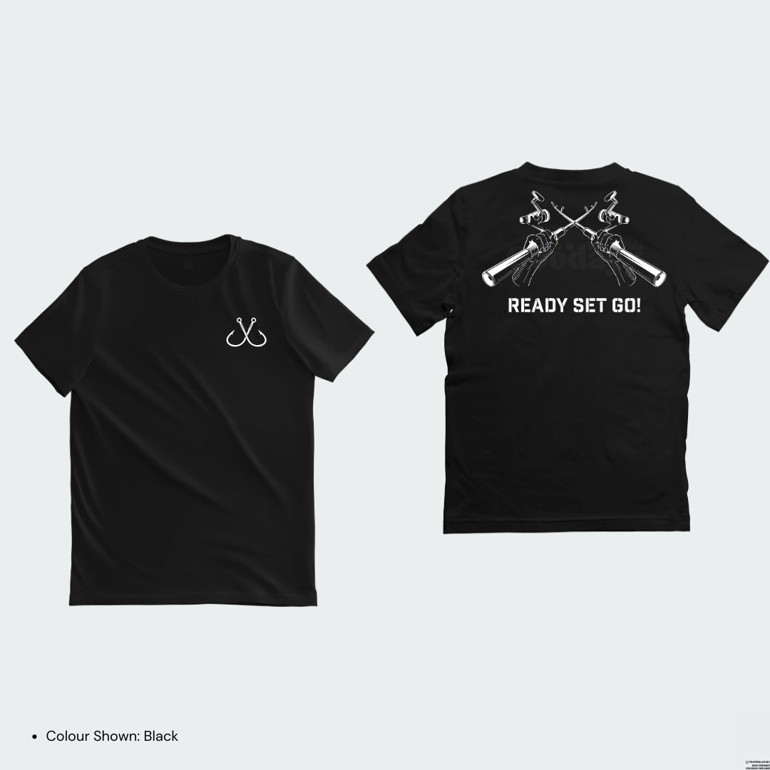 READY SET GO FISHING TSHIRT