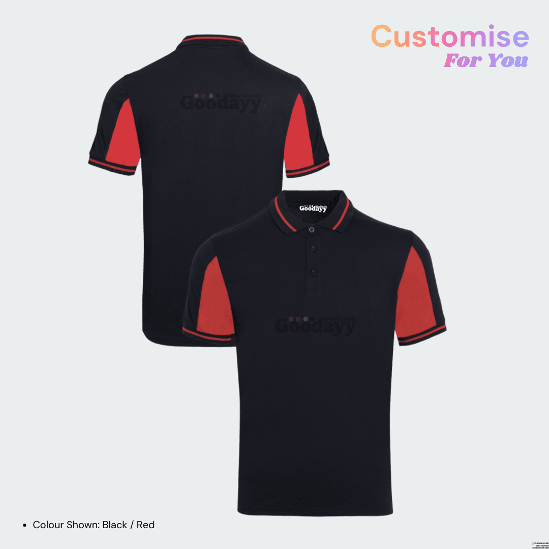 Custom CVC Multi-Tone Short Sleeve Polo 24